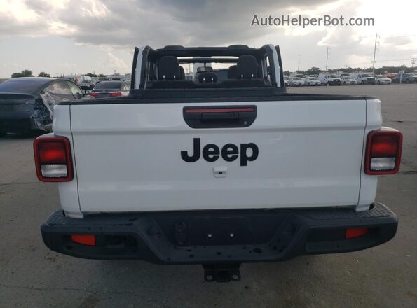 1C6JJTAG3PL574798 2023 JEEP GLADIATOR White უკანა ხედი