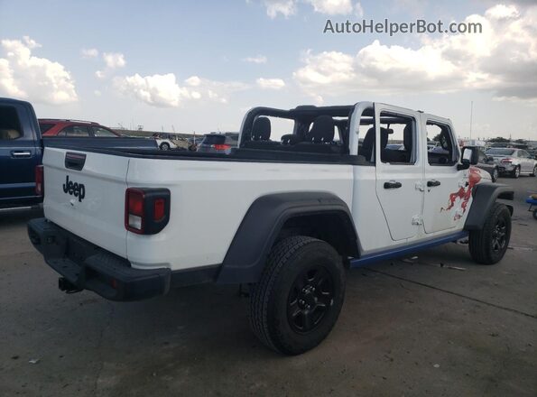 1C6JJTAG3PL574798 2023 JEEP GLADIATOR White უკანა მარჯვენა