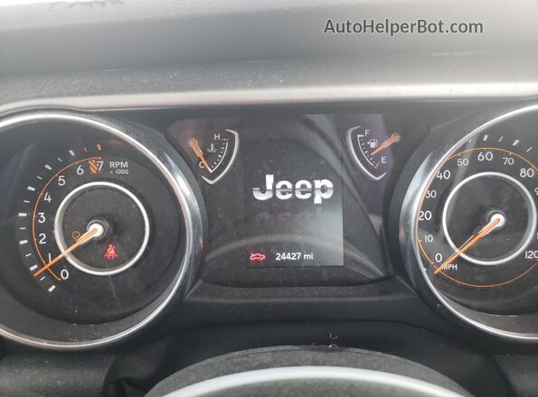1C6JJTAG3PL574798 2023 JEEP GLADIATOR White ხელსაწყოთა პანელის ხედი