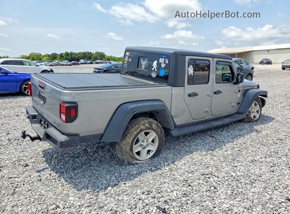 1C6JJTAG4LL128704 2020 JEEP GLADIATOR Silver უკანა მარჯვენა