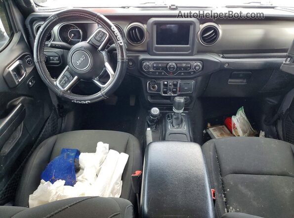 1C6JJTAG4LL128704 2020 JEEP GLADIATOR Silver წინა პანელის ხედი