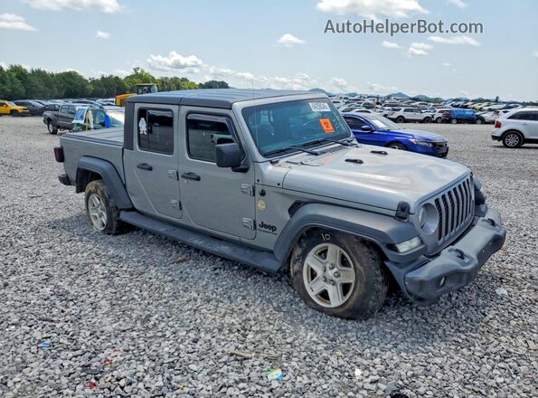 1C6JJTAG4LL128704 2020 JEEP GLADIATOR Silver წინა მარჯვენა