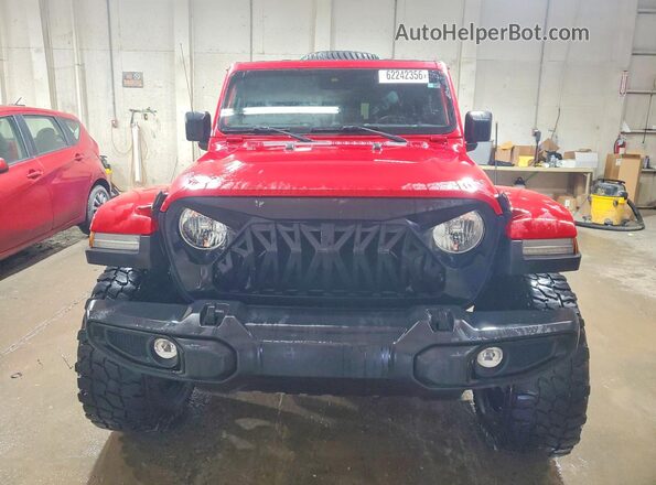 1C6JJTAG5LL177586 2020 JEEP GLADIATOR Red Front view