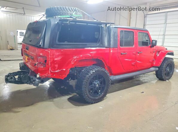 1C6JJTAG5LL177586 2020 JEEP GLADIATOR Red Rear right