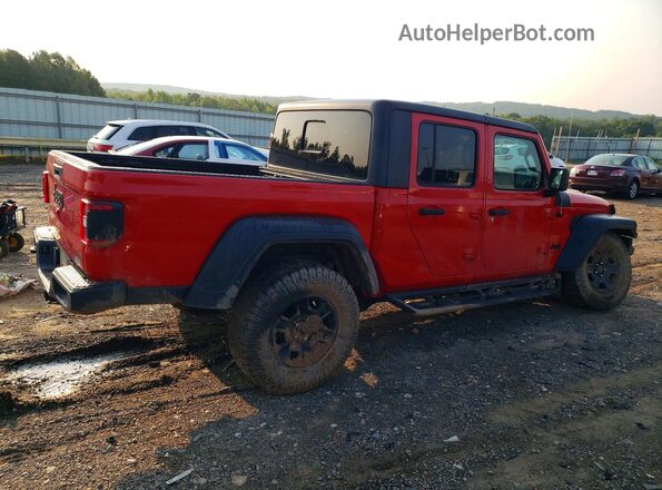 1C6JJTAG6LL125061 2020 JEEP GLADIATOR Red Trasero derecho