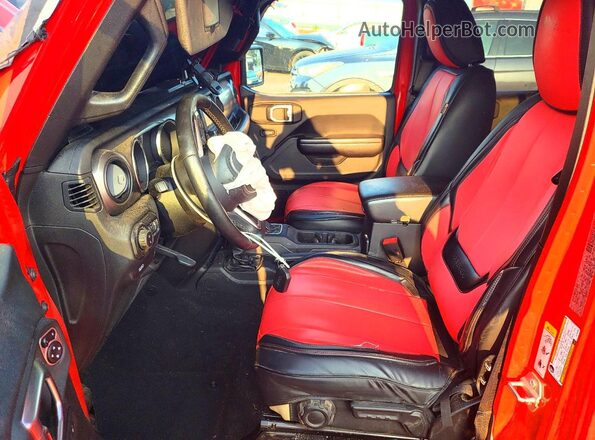 1C6JJTAG6LL125061 2020 JEEP GLADIATOR Red Vista interior delantera