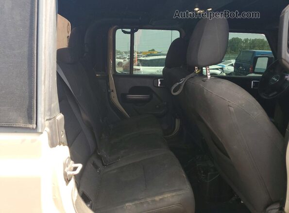 1C6JJTAG6LL168749 2020 JEEP GLADIATOR Tan Widok wnętrza z tyłu