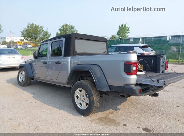 1C6JJTAG7LL128910 2020 JEEP GLADIATOR Gray Tył lewy
