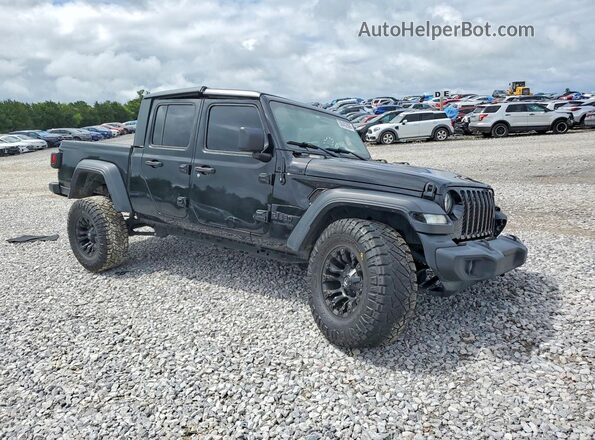 1C6JJTAG9LL195721 2020 JEEP GLADIATOR Black Przód prawy