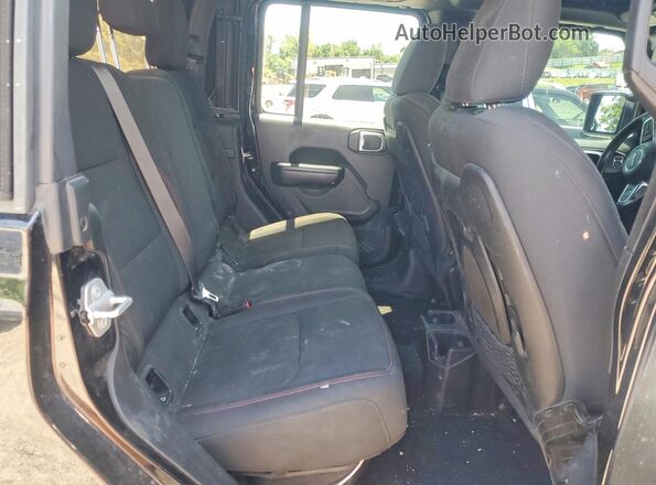 1C6JJTBG2LL210266 2020 JEEP GLADIATOR Black Vista de los asientos traseros