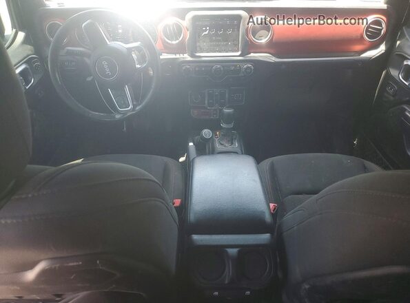 1C6JJTBG2LL210266 2020 JEEP GLADIATOR Black Vista del salpicadero