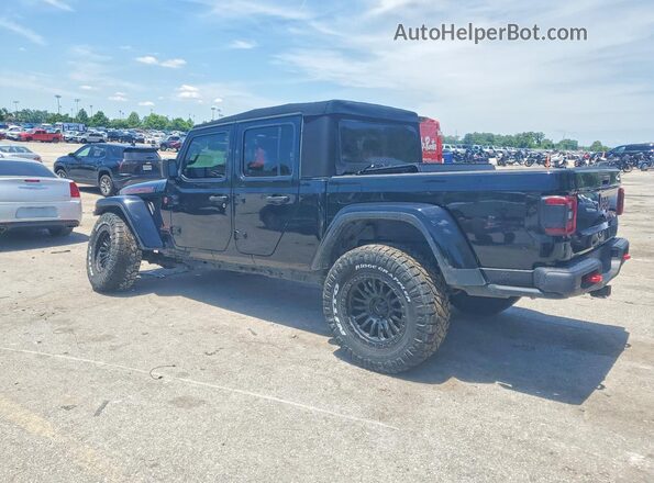 1C6JJTBG2LL210266 2020 JEEP GLADIATOR Black Trasero izquierdo