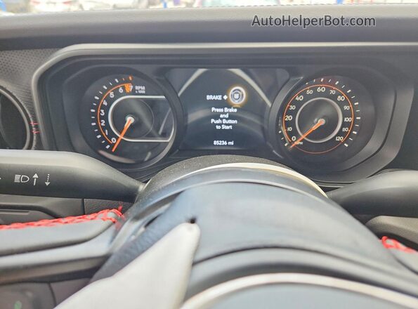 1C6JJTBG2RL104795 2024 JEEP GLADIATOR White Instrument cluster view