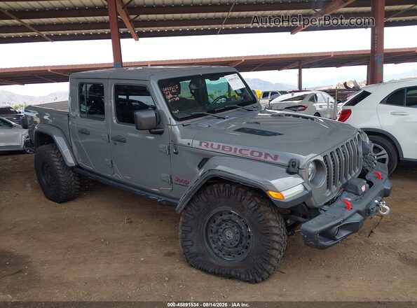 1C6JJTBG3LL208669 2020 JEEP GLADIATOR Gray Vista frontal