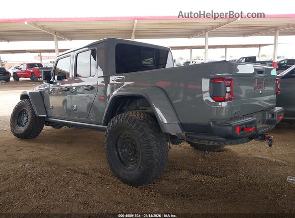 1C6JJTBG3LL208669 2020 JEEP GLADIATOR Gray Trasero izquierdo