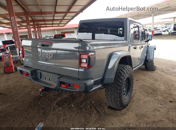 1C6JJTBG3LL208669 2020 JEEP GLADIATOR Gray Trasero derecho