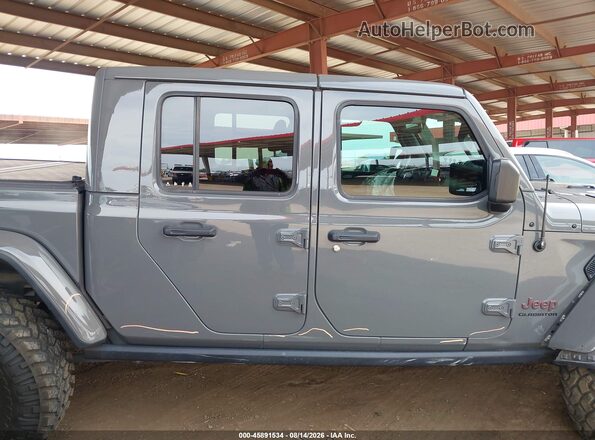 1C6JJTBG3LL208669 2020 JEEP GLADIATOR Gray Vista interior trasera