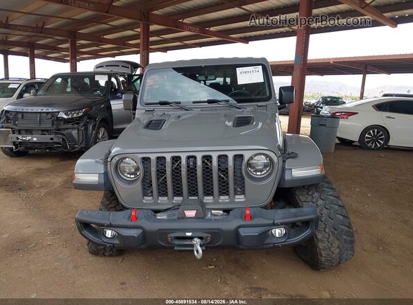 1C6JJTBG3LL208669 2020 JEEP GLADIATOR Gray Vista del cuadro de instrumentos