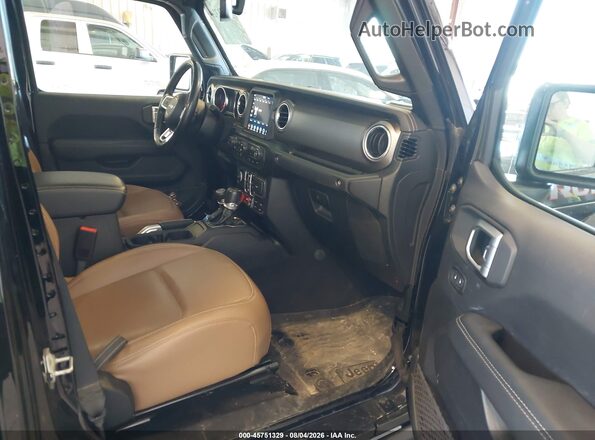 1C6JJTBG7LL155068 2020 JEEP GLADIATOR Черный Вид салона спереди