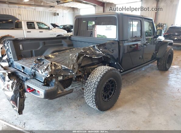 1C6JJTBG7LL155068 2020 JEEP GLADIATOR Черный Задняя правая четверть