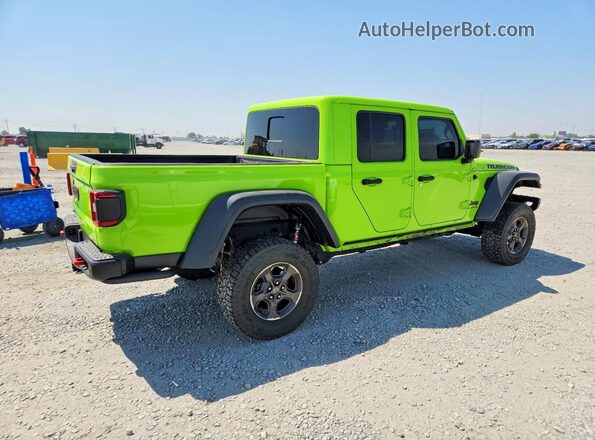 1C6JJTBM5ML622799 2021 JEEP GLADIATOR Green Задня права чверть