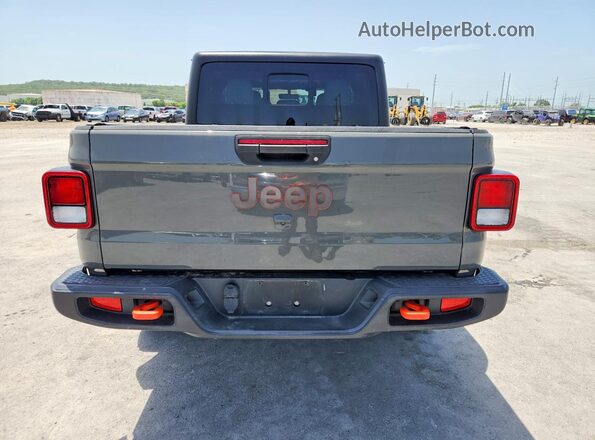 1C6JJTEG2NL150732 2022 JEEP GLADIATOR Gray Widok z tyłu