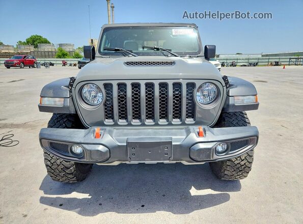 1C6JJTEG2NL150732 2022 JEEP GLADIATOR Gray Widok z przodu