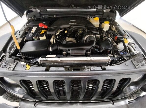 1C6JJTEG3ML559031 2021 JEEP GLADIATOR Gray უკანა სალონის ხედი