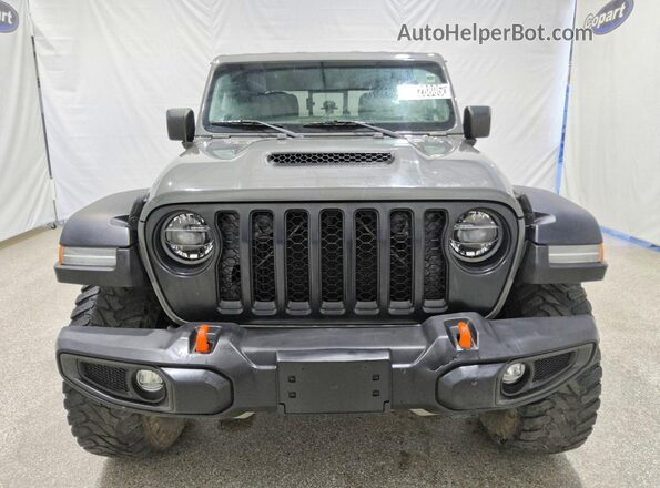 1C6JJTEG3ML559031 2021 JEEP GLADIATOR Gray წინა ხედი