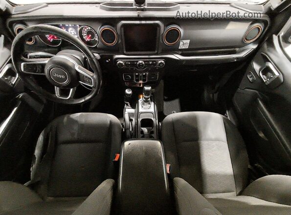 1C6JJTEG3ML559031 2021 JEEP GLADIATOR Gray წინა პანელის ხედი