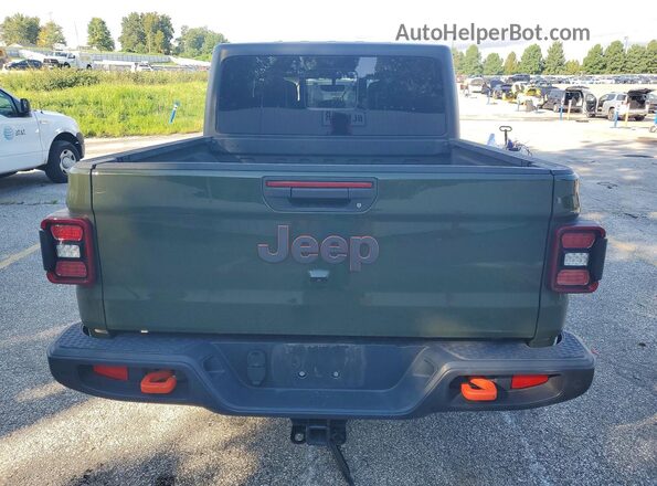 1C6JJTEG3ML584947 2021 JEEP GLADIATOR Green უკანა ხედი