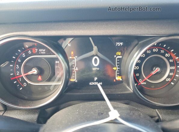 1C6JJTEG3ML584947 2021 JEEP GLADIATOR Green ხელსაწყოთა პანელის ხედი