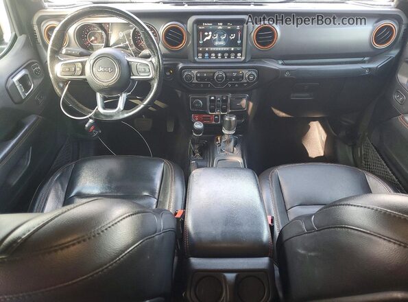 1C6JJTEG3ML584947 2021 JEEP GLADIATOR Green წინა პანელის ხედი