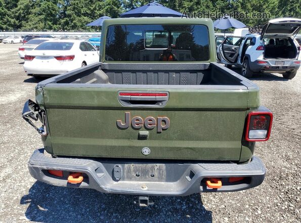 1C6JJTEG3NL115181 2022 JEEP GLADIATOR Green Вид ззаду
