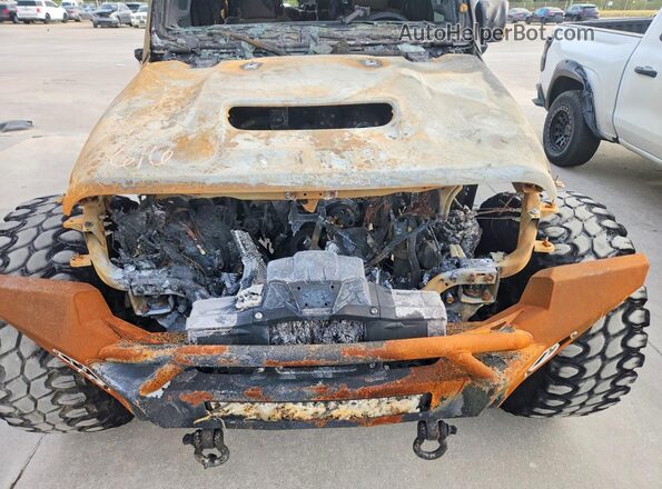 1C6JJTEG6ML525990 2021 JEEP GLADIATOR Gray უკანა სალონის ხედი