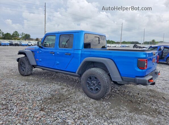 1C6JJTEG6ML554440 2021 JEEP GLADIATOR Blue Tył lewy