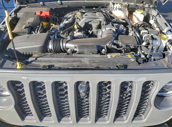 1C6JJTEG6NL111464 2022 JEEP GLADIATOR Gray Widok wnętrza z tyłu