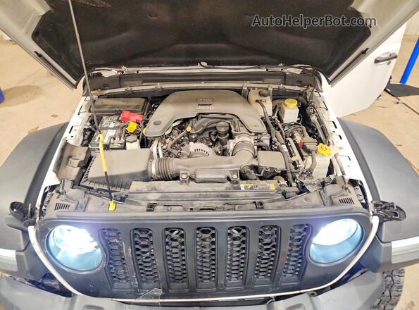 1C6JJTEG7ML591092 2021 JEEP GLADIATOR White უკანა სალონის ხედი