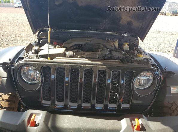 1C6JJTEGXML567529 2021 JEEP GLADIATOR Black Vista interior trasera