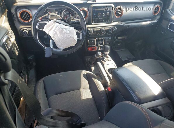 1C6JJTEGXML567529 2021 JEEP GLADIATOR Black Vista del salpicadero