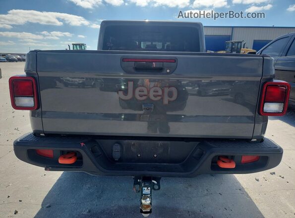 1C6JJTEGXML590776 2021 JEEP GLADIATOR Gray Vista trasera