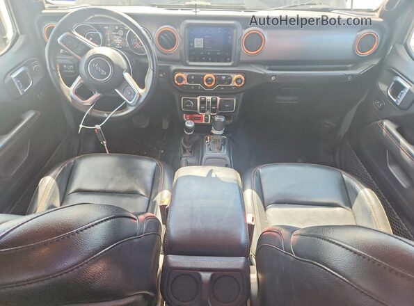 1C6JJTEGXML590776 2021 JEEP GLADIATOR Gray Vista del salpicadero