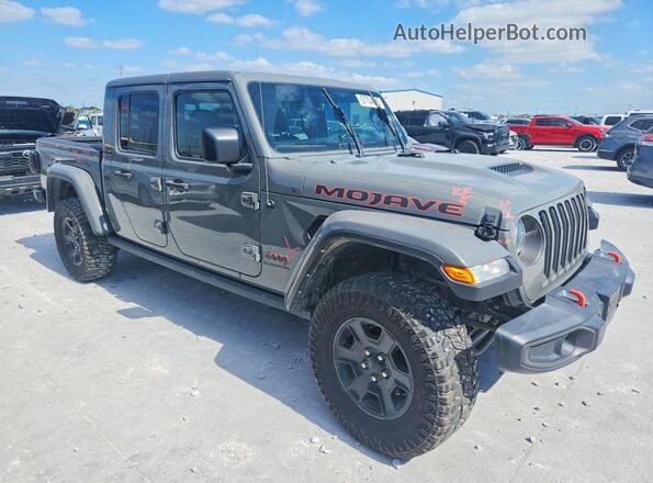1C6JJTEGXML590776 2021 JEEP GLADIATOR Gray Delantero derecho