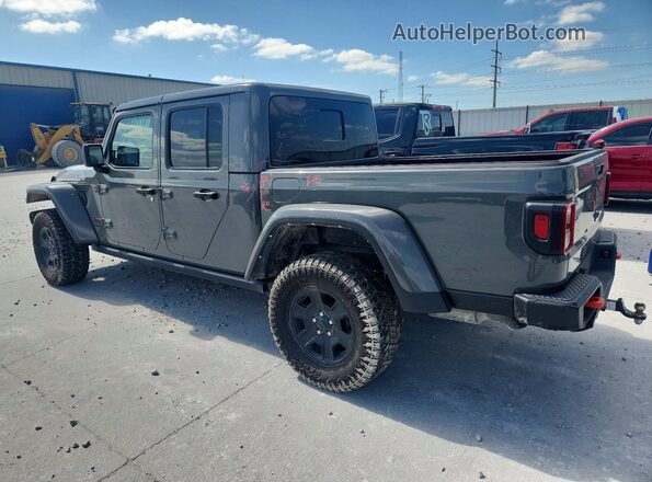 1C6JJTEGXML590776 2021 JEEP GLADIATOR Gray Trasero izquierdo
