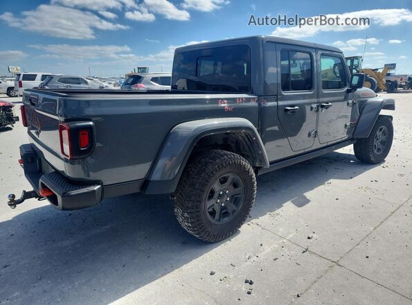 1C6JJTEGXML590776 2021 JEEP GLADIATOR Gray Trasero derecho