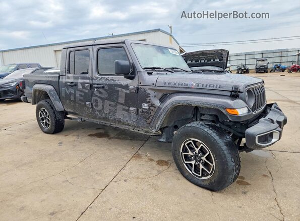 1C6PJTAG0SL509782 2025 JEEP GLADIATOR Черный Передняя правая четверть