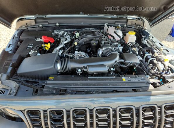 1C6PJTAG0TL186786 2026 JEEP GLADIATOR Charcoal ძრავის განყოფილების ხედი