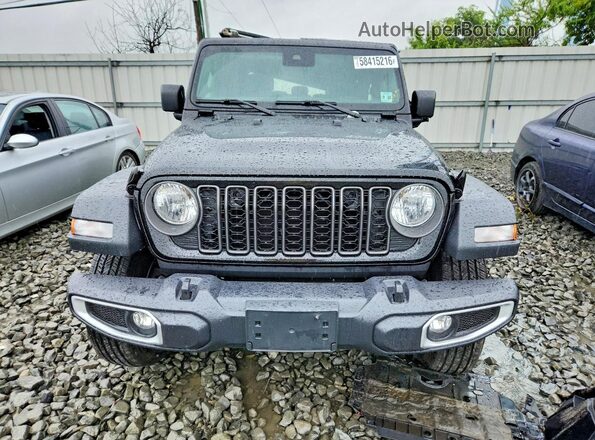 1C6PJTAG1SL542726 2025 JEEP GLADIATOR Black წინა ხედი
