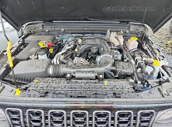 1C6PJTAG1SL542726 2025 JEEP GLADIATOR Black უკანა სალონის ხედი