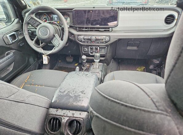 1C6PJTAG1SL542726 2025 JEEP GLADIATOR Black წინა პანელის ხედი